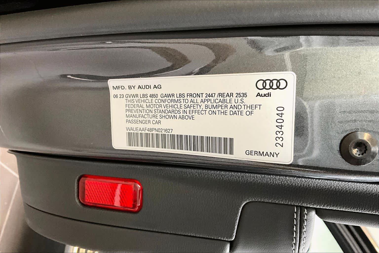 Certified 2023 Audi A4 2.0T Premium Plus w/ Premium Plus Package AWD/4WD image 34