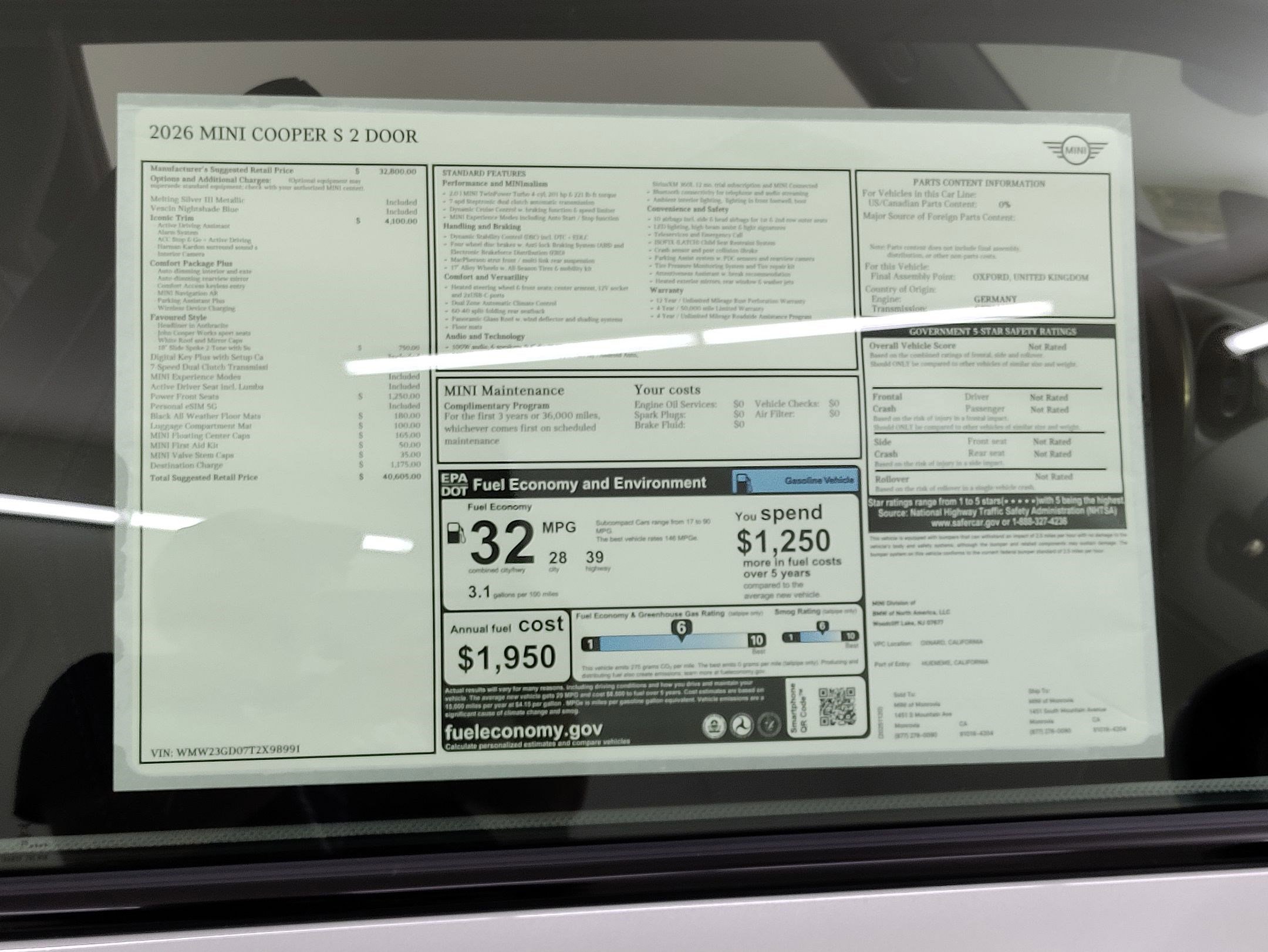 New 2026 MINI Cooper S image 26