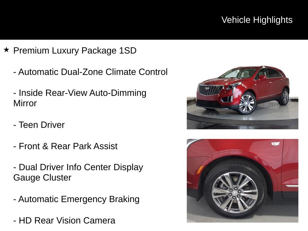 Used 2025 Cadillac XT5 Premium Luxury AWD/4WD image 7