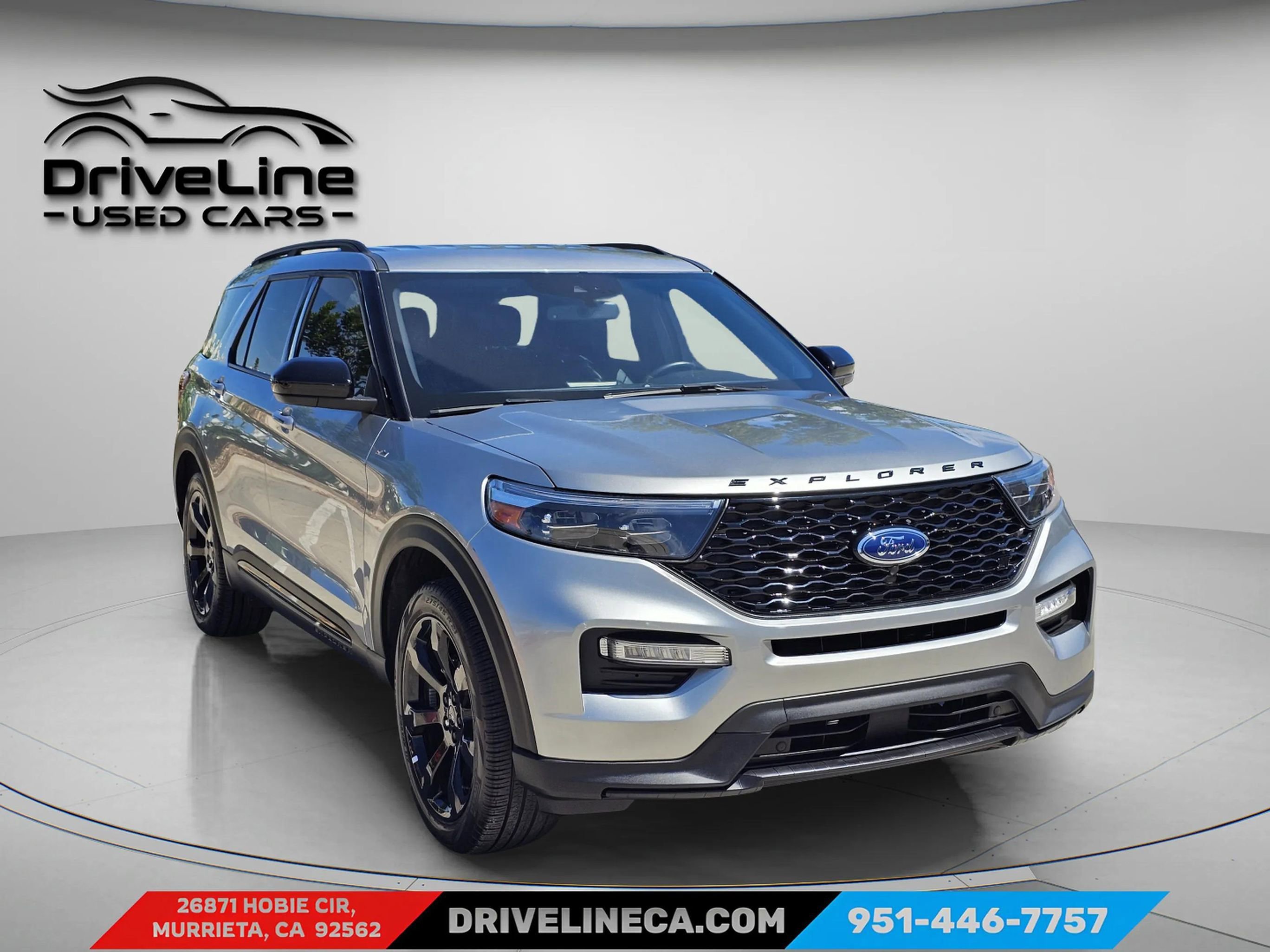 Used 2024 Ford Explorer ST-Line w/ Class IV Trailer Tow Package RWD image 7