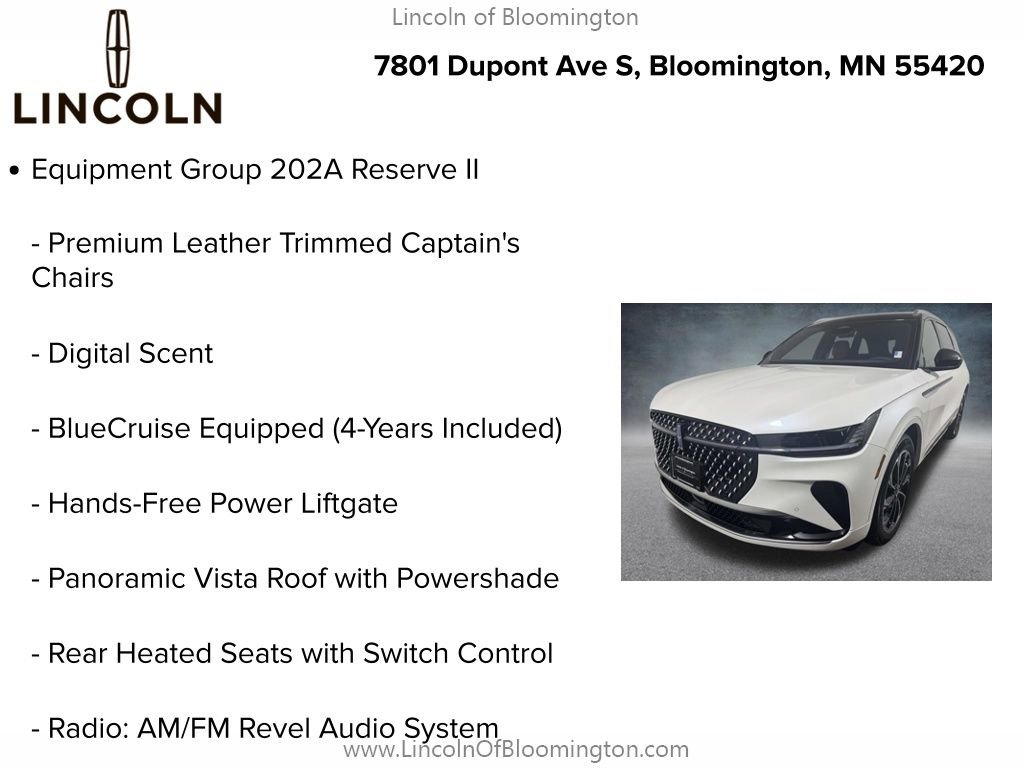 New 2026 Lincoln Nautilus Reserve AWD/4WD image 9