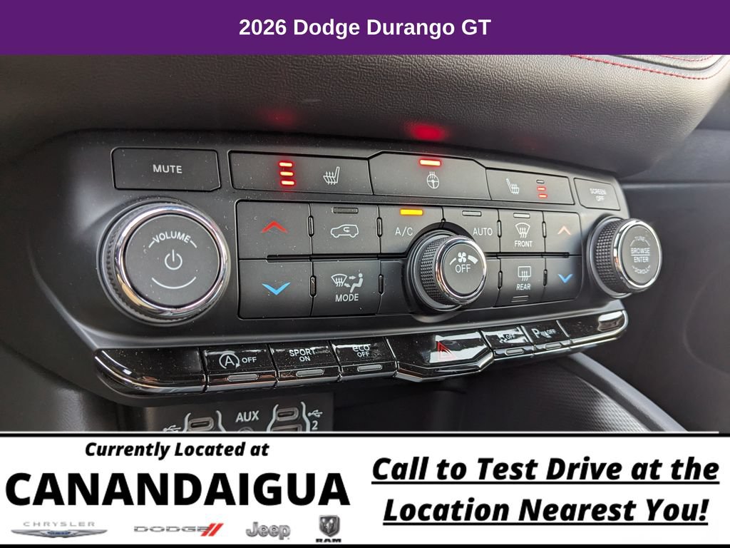 New 2026 Dodge Durango GT w/ Blacktop Package AWD/4WD image 32