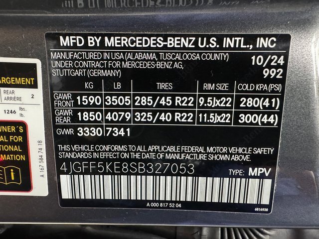 Used 2025 Mercedes-Benz GLS 450 4MATIC image 32