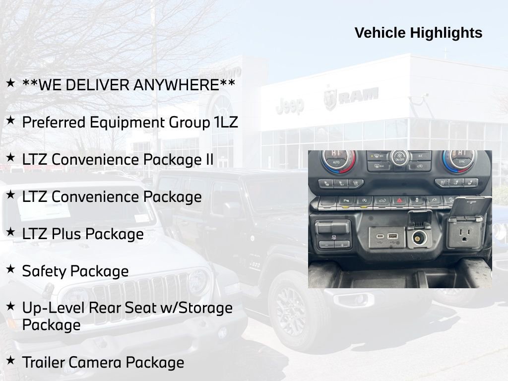 Used 2019 Chevrolet Silverado 1500 LTZ w/ LTZ Plus Package image 5