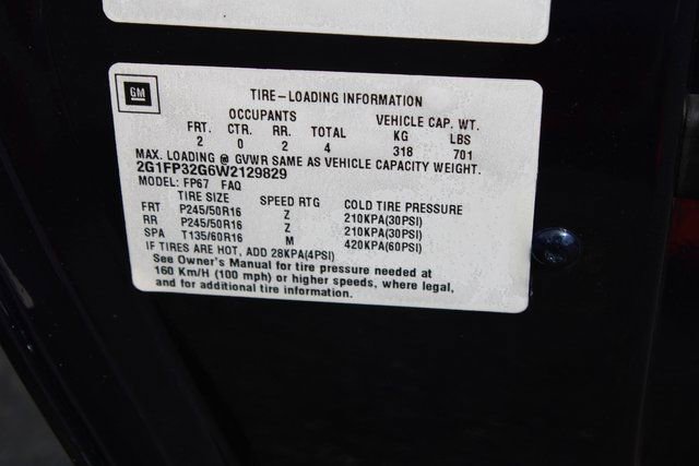 Used 1998 Chevrolet Camaro Z28 w/ Sport Appearance Pkg image 31