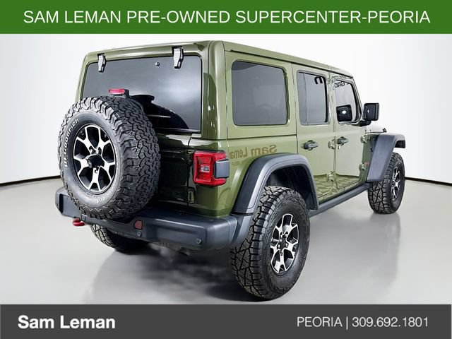 Used 2021 Jeep Wrangler Unlimited Rubicon AWD/4WD image 7