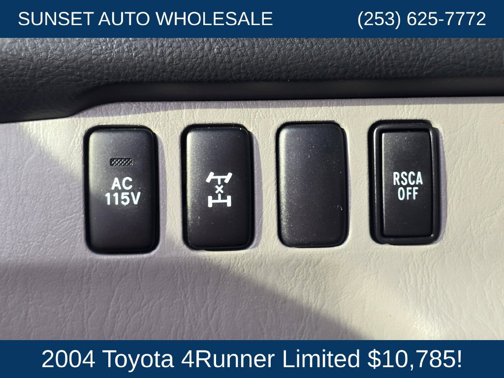 Used 2004 Toyota 4Runner Limited w/ Preferred Accessory Pkg AWD/4WD image 27