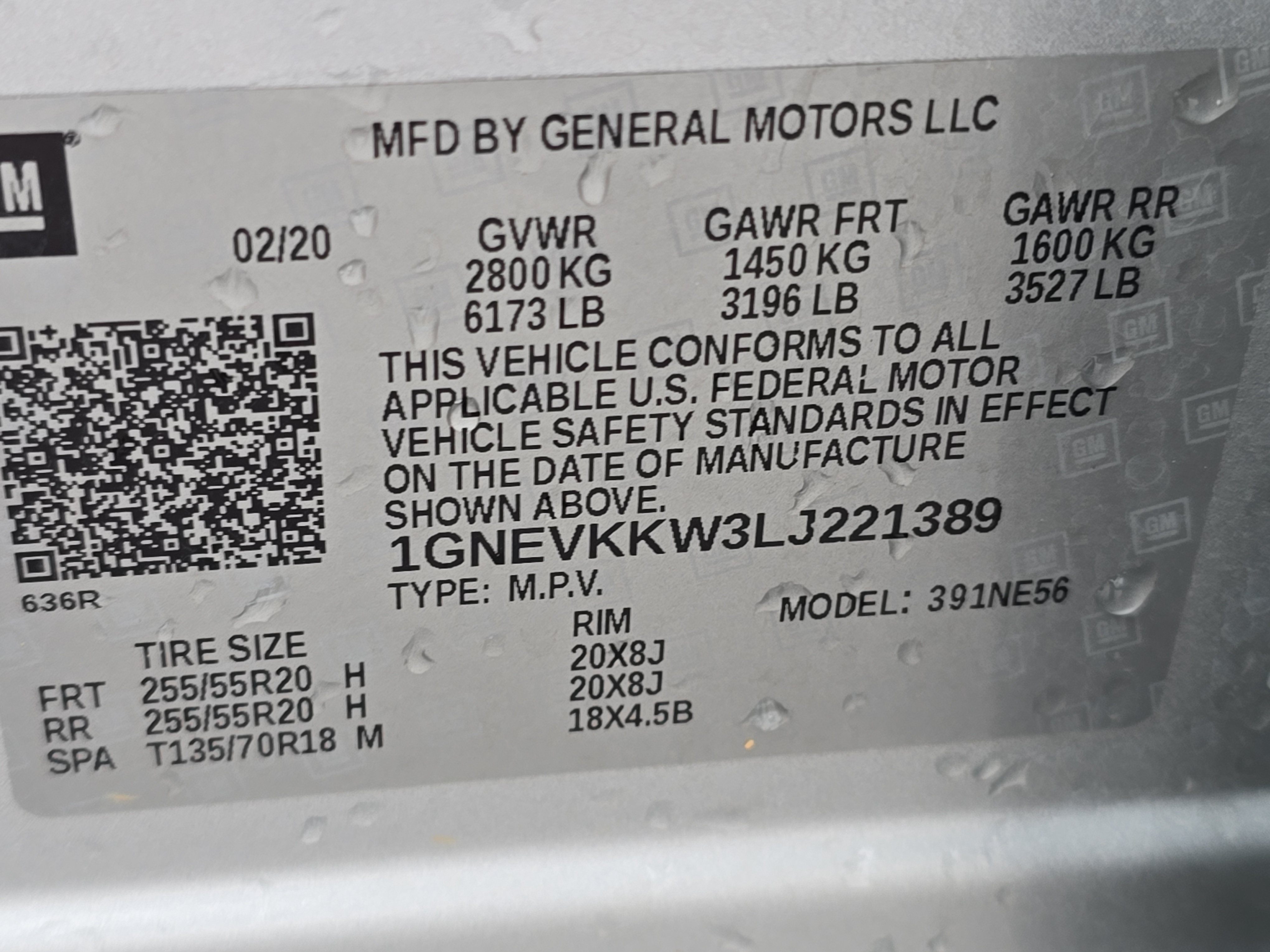 Used 2020 Chevrolet Traverse Premier w/ Redline Edition AWD/4WD image 38