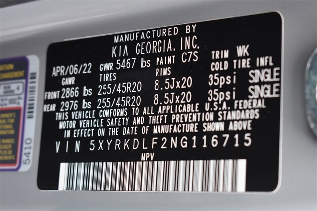 Certified 2022 Kia Sorento SX Prestige w/ Rust Color Package image 43