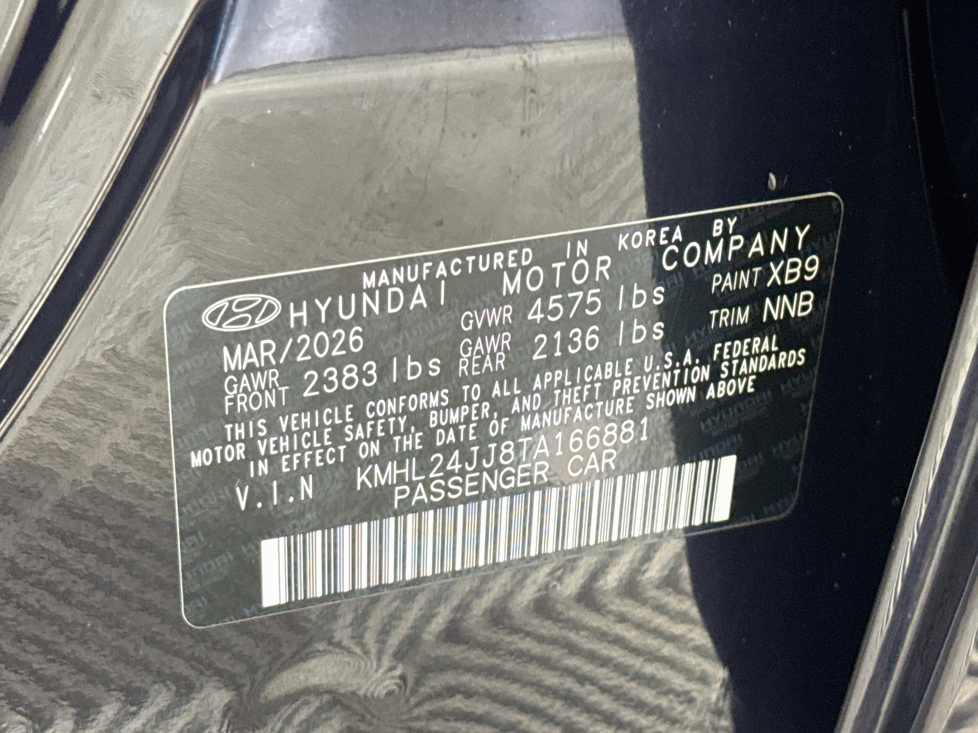 Used 2026 Hyundai Sonata Blue FWD image 40