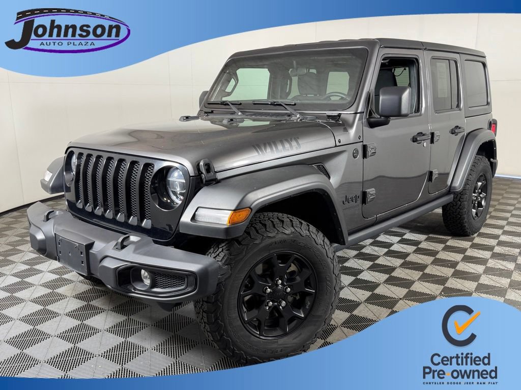 Used 2022 Jeep Wrangler Unlimited Sport AWD/4WD image 1