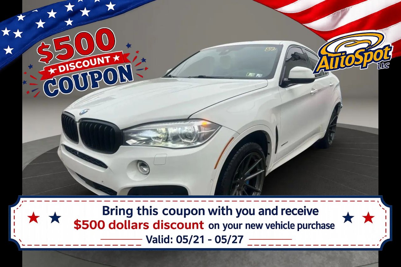 Used 2018 BMW X6 xDrive50i AWD/4WD image 1