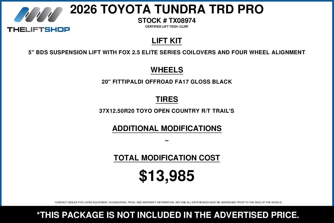 Used 2026 Toyota Tundra TRD Pro image 2