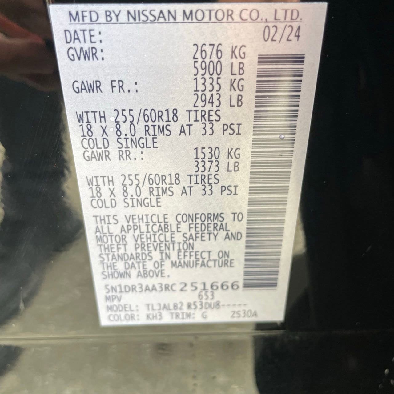 Used 2024 Nissan Pathfinder S w/ Cargo Package FWD image 27