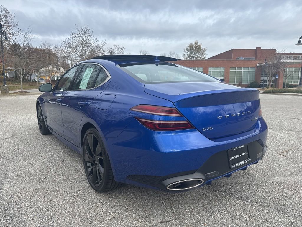 Used 2023 Genesis G70 3.3T w/ Sport Advanced Package image 7