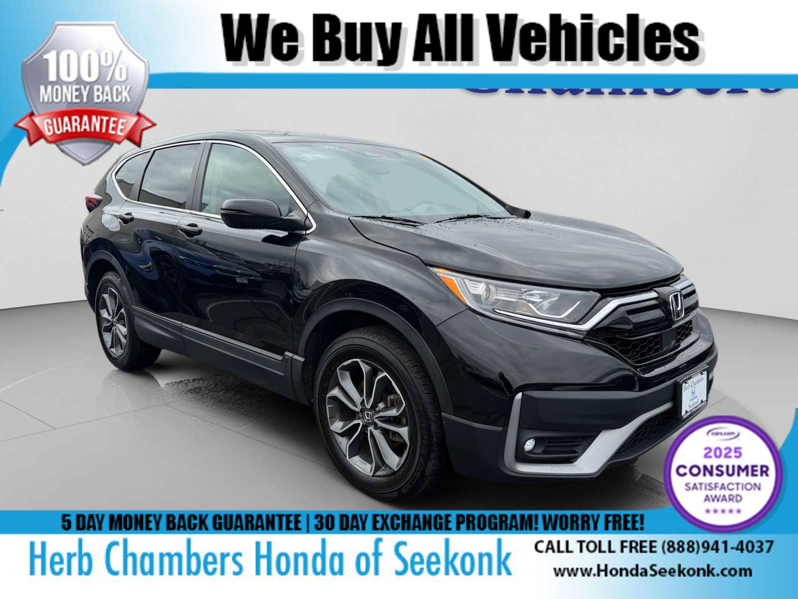Used 2021 Honda CR-V EX-L image 1