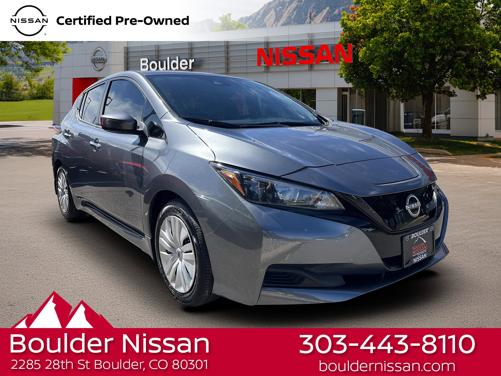 Certified 2025 Nissan Leaf S