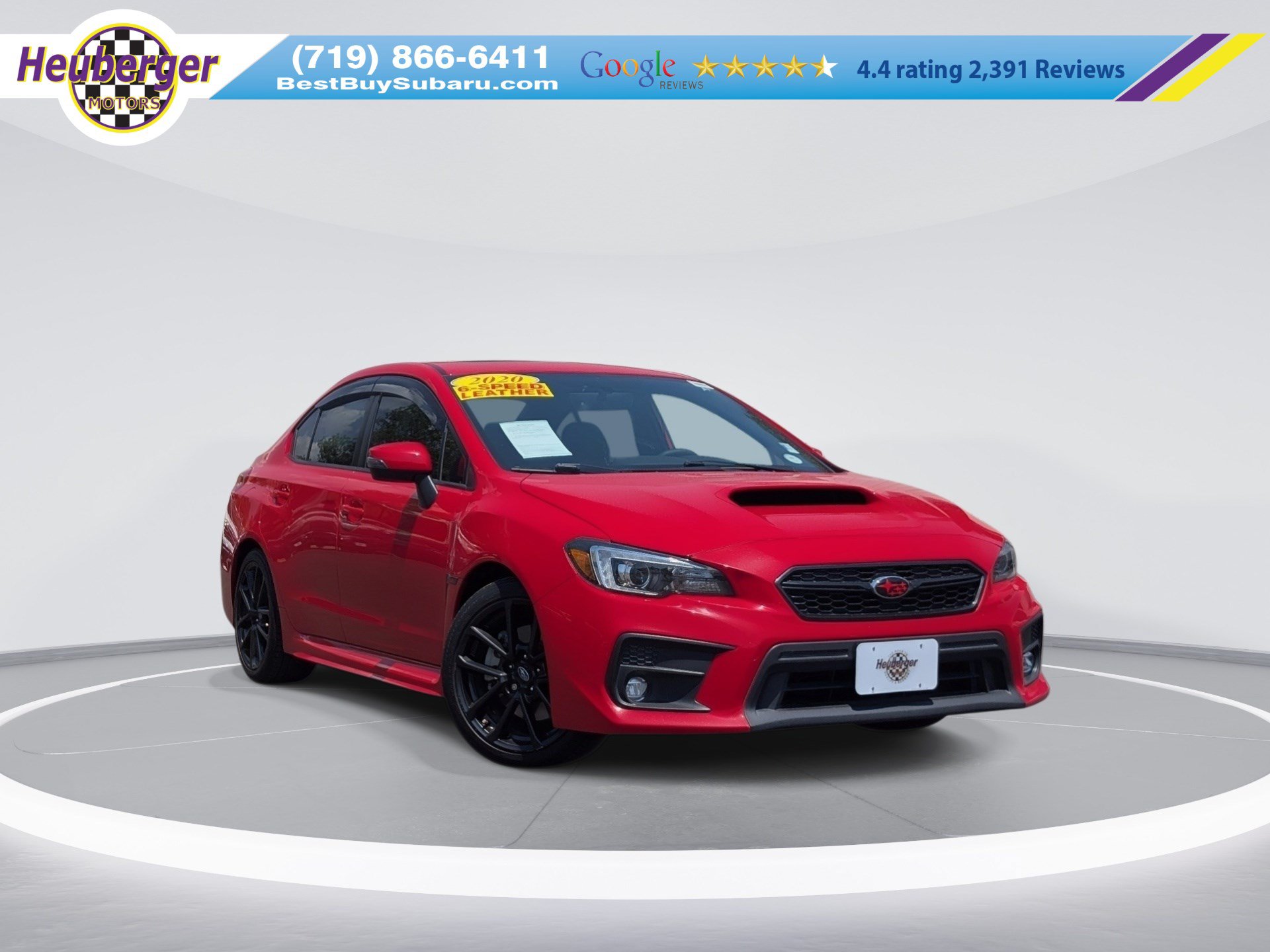 Used 2020 Subaru WRX Limited w/ Popular Package #3 (IZT)