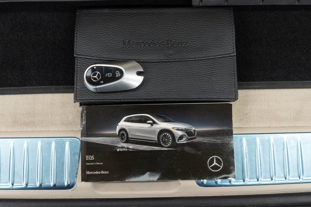 Used 2023 Mercedes-Benz EQS 450+ 4MATIC SUV w/ Acoustic Comfort Package image 54