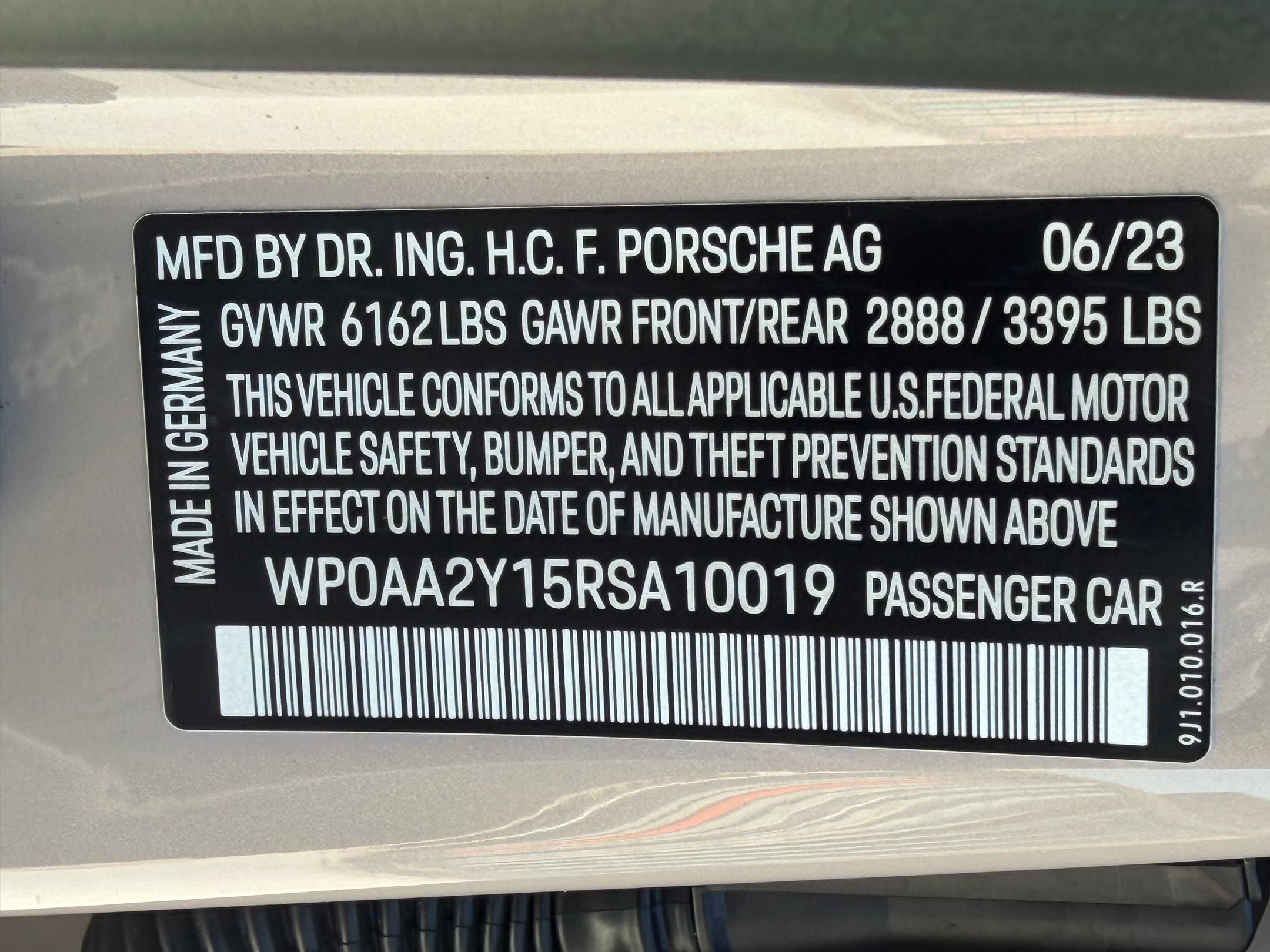Certified 2024 Porsche Taycan RWD image 20