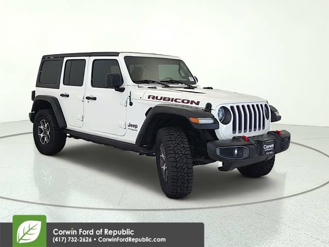Used 2021 Jeep Wrangler Unlimited Rubicon w/ LED Lighting Group AWD/4WD image 8