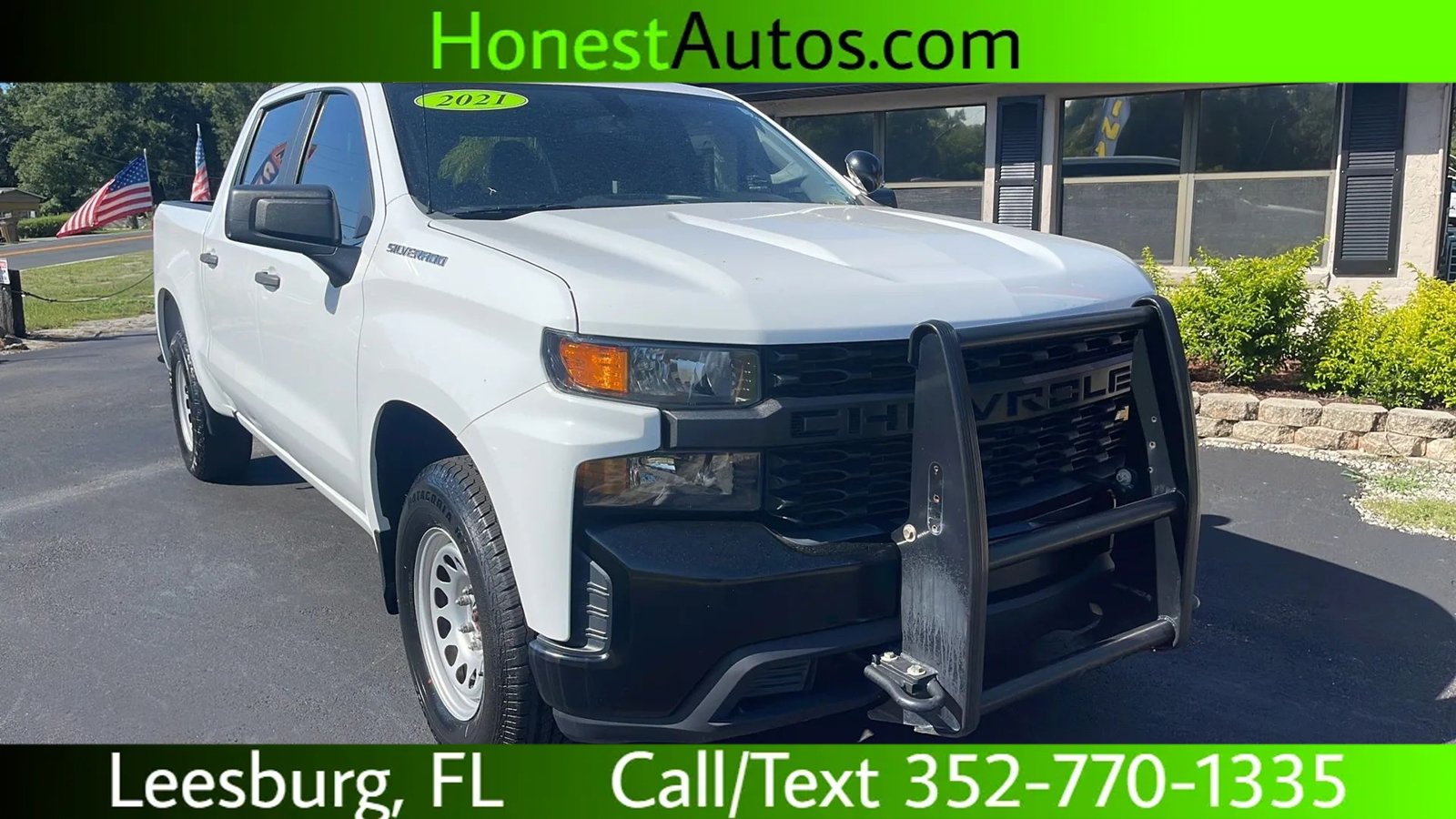 Used 2021 Chevrolet Silverado 1500 W/T w/ WT Fleet Convenience Package AWD/4WD image 1