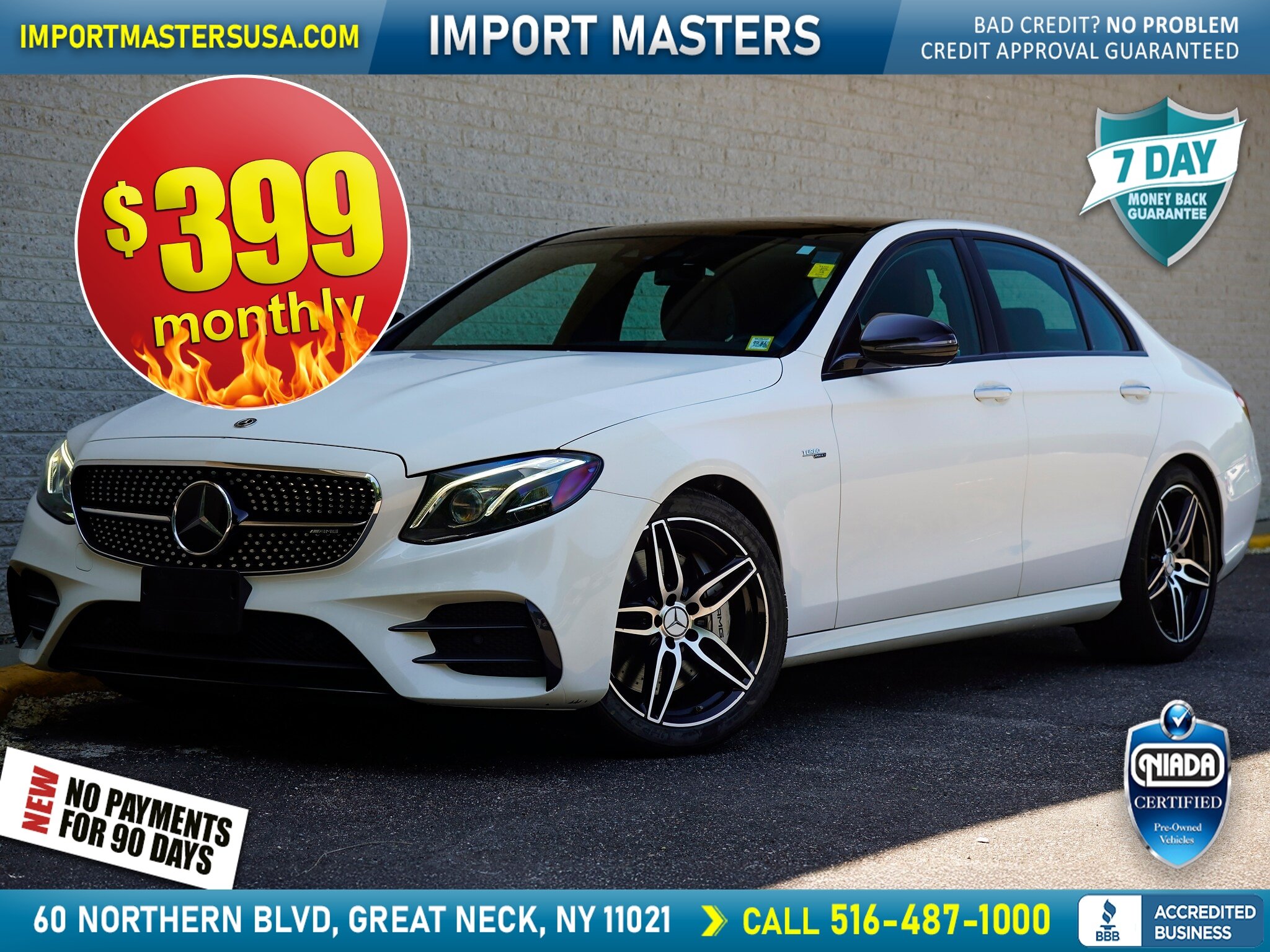 Used 2020 Mercedes-Benz E 53 AMG 4MATIC Sedan w/ Driver Assistance Package
