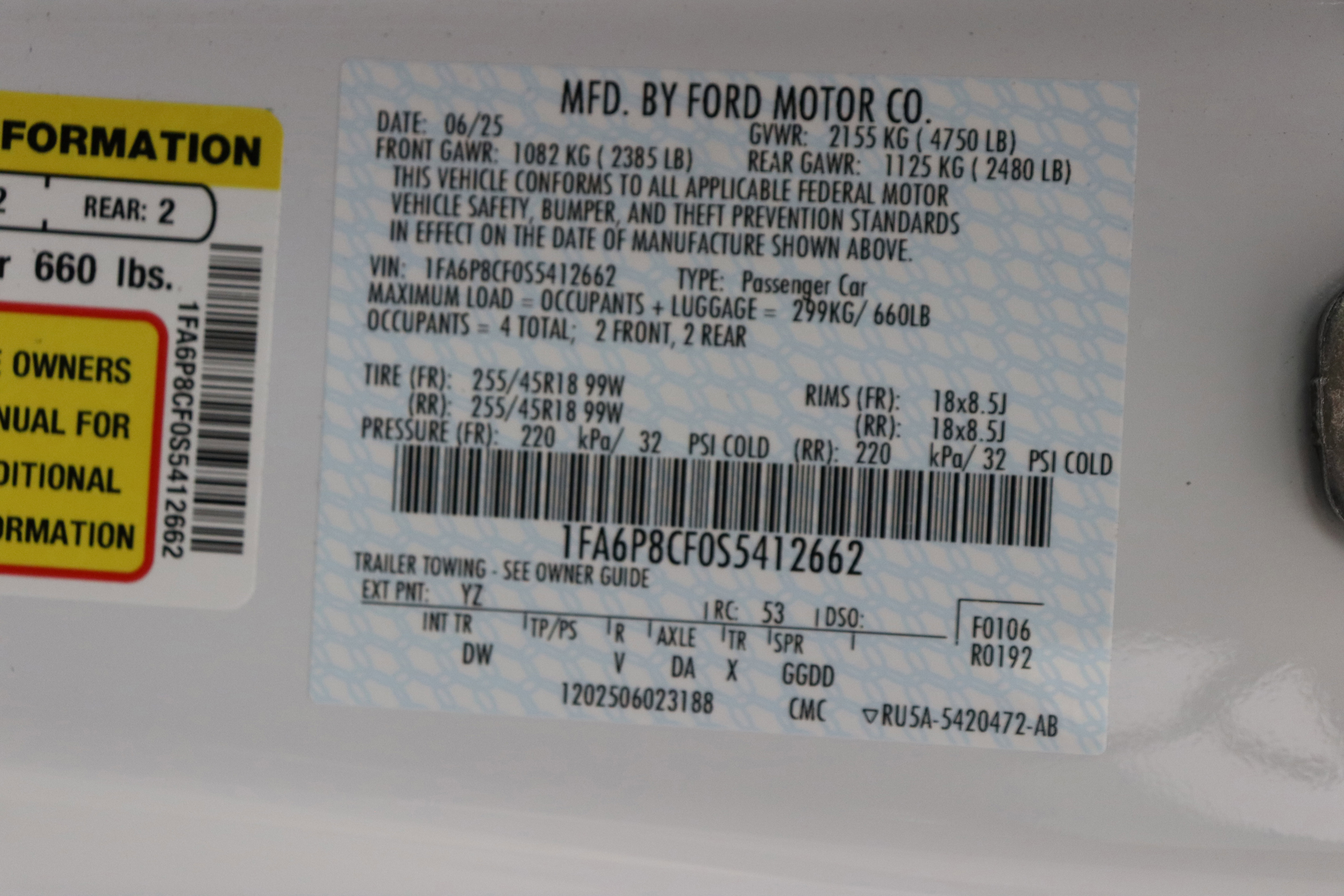 New 2025 Ford Mustang GT RWD image 28