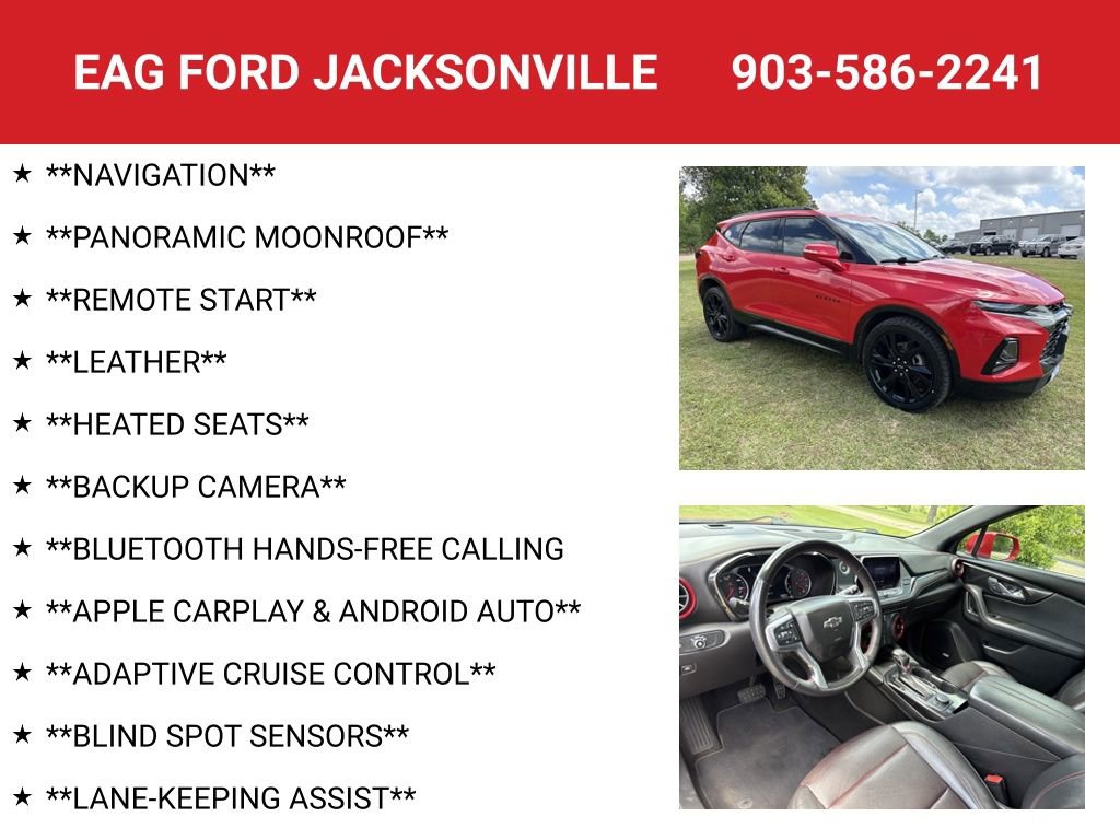 Used 2019 Chevrolet Blazer RS FWD image 4