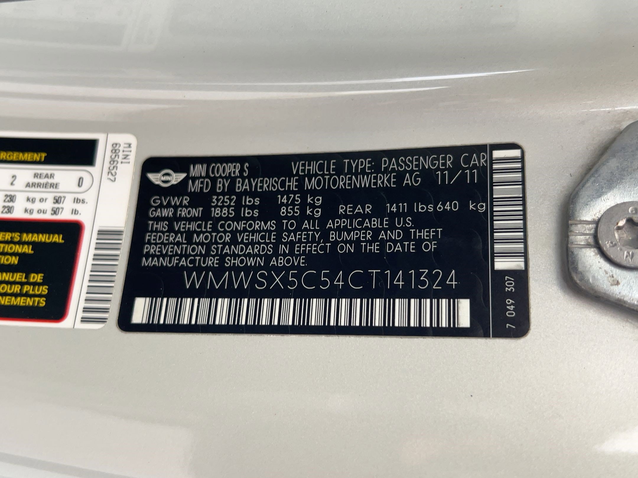 Used 2012 MINI Cooper Coupe John Cooper Works image 16