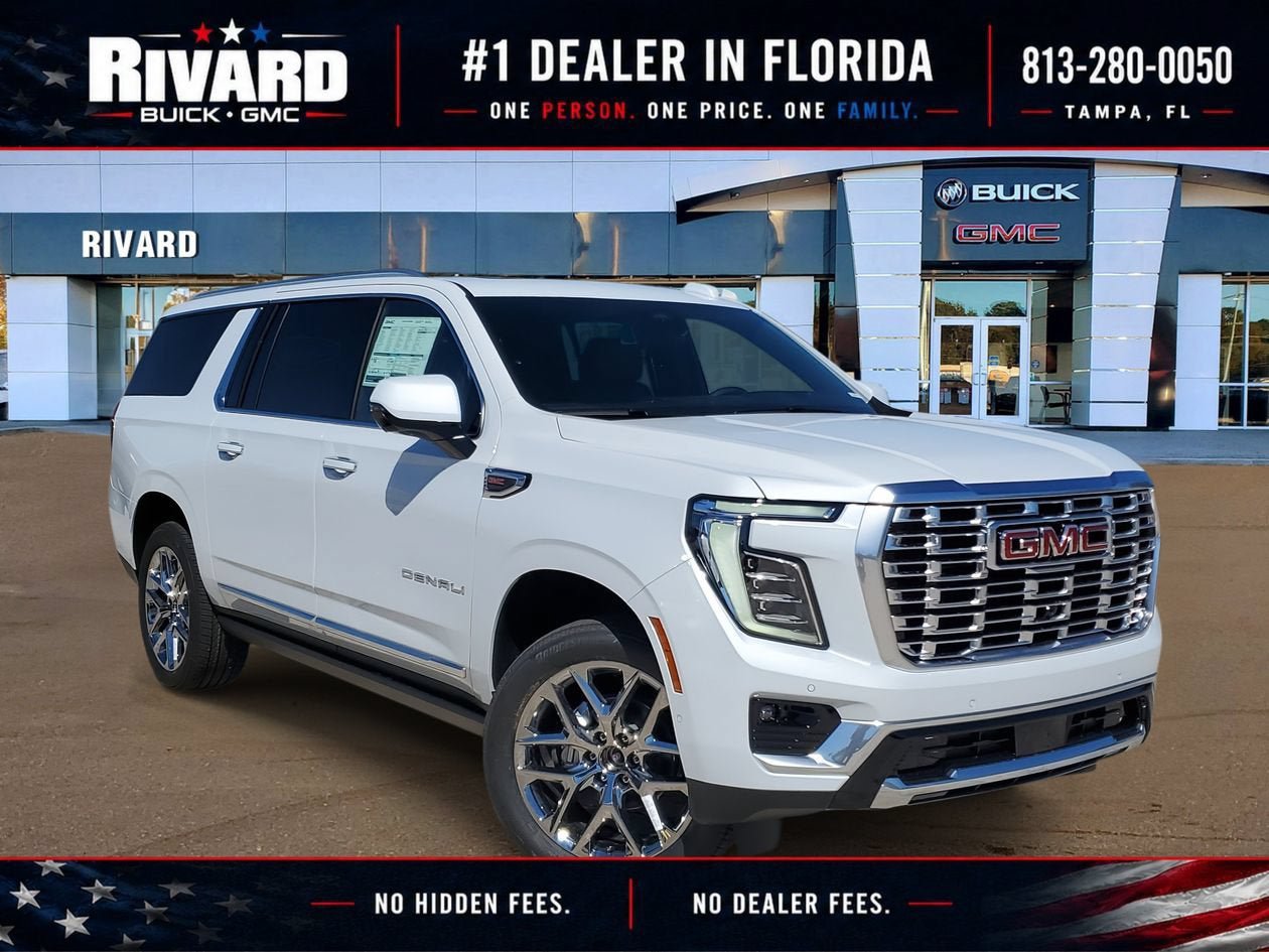 New 2026 GMC Yukon XL Denali w/ Sun & Power Step Package