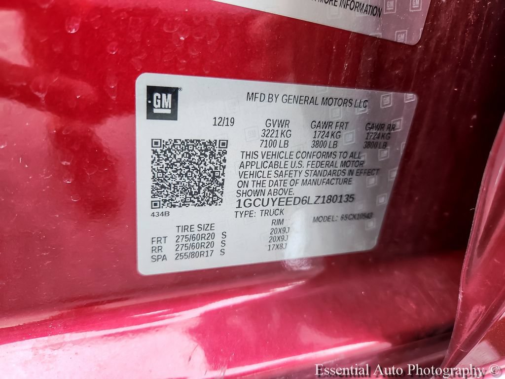 Certified 2020 Chevrolet Silverado 1500 RST AWD/4WD image 22