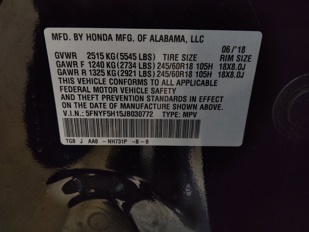 Used 2018 Honda Pilot LX image 33
