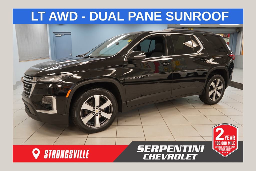 Used 2023 Chevrolet Traverse LT w/ LT Premium Package AWD/4WD image 1