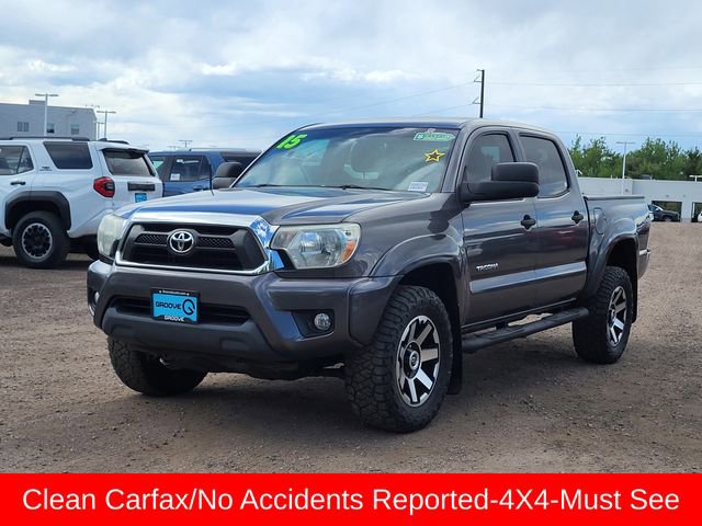 Used 2015 Toyota Tacoma 4x4 Double Cab w/ SR5 Package