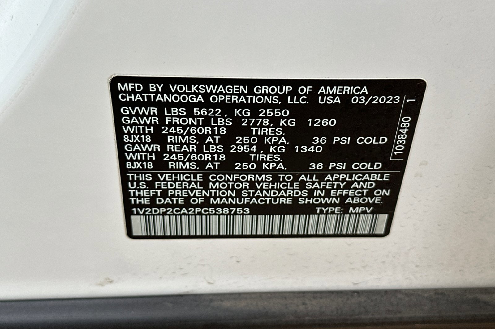 Used 2023 Volkswagen Atlas SE image 29