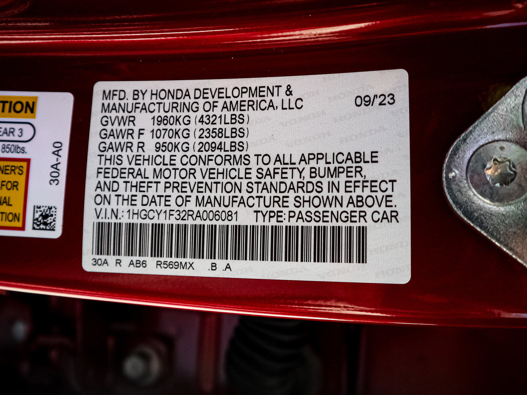 Used 2024 Honda Accord EX image 34