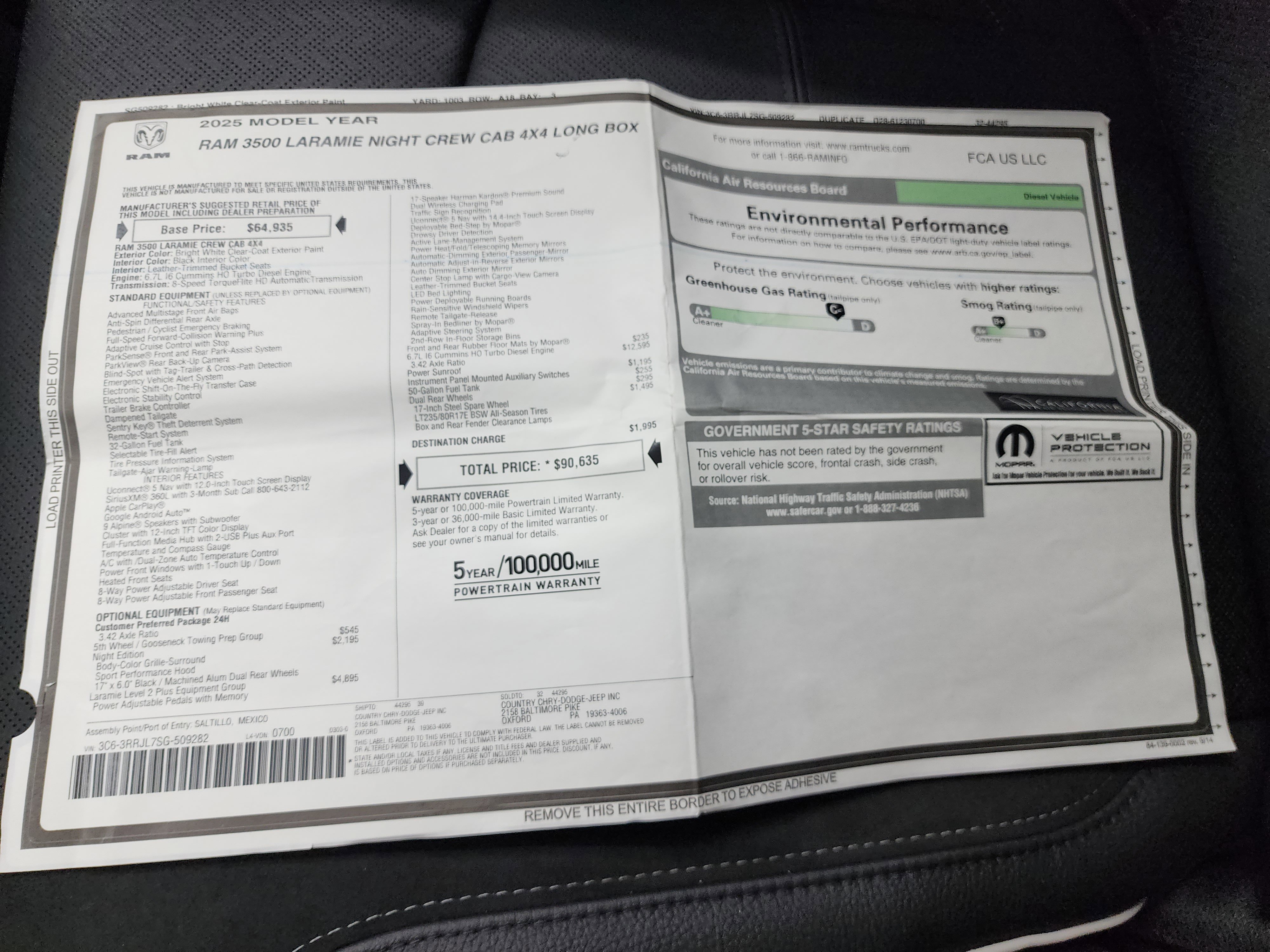 Used 2025 RAM 3500 Laramie image 62
