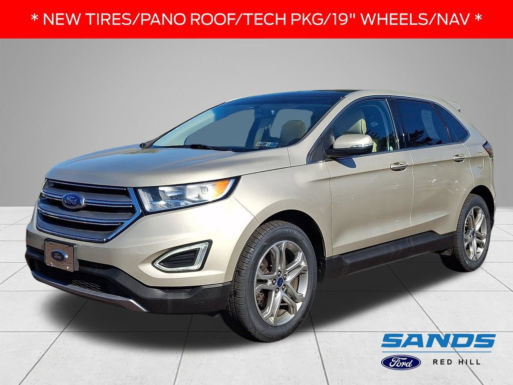 Used 2017 Ford Edge Titanium w/ Technology Package AWD/4WD image 1