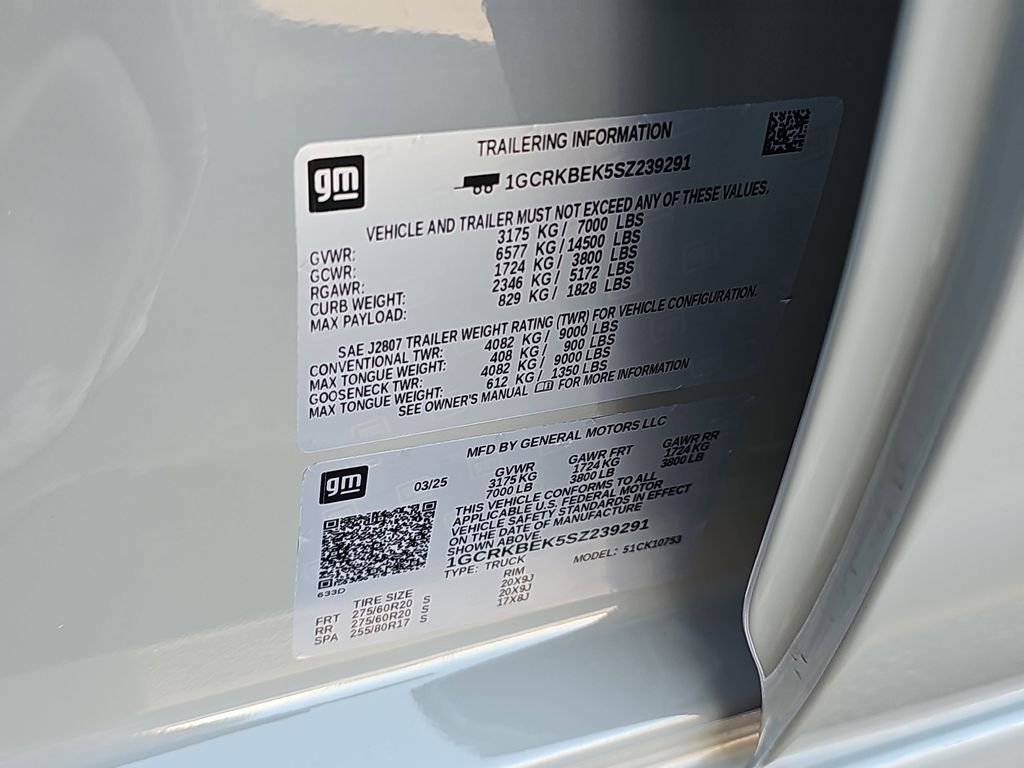 Used 2025 Chevrolet Silverado 1500 Custom w/ Turbomax Blackout Package image 39