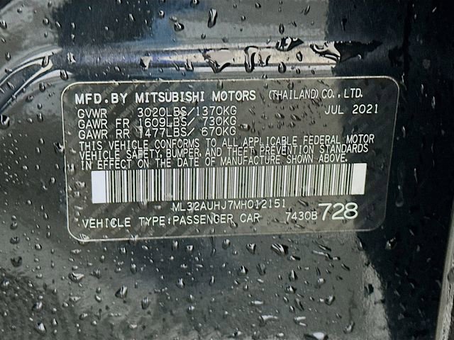 Used 2021 Mitsubishi Mirage ES image 29