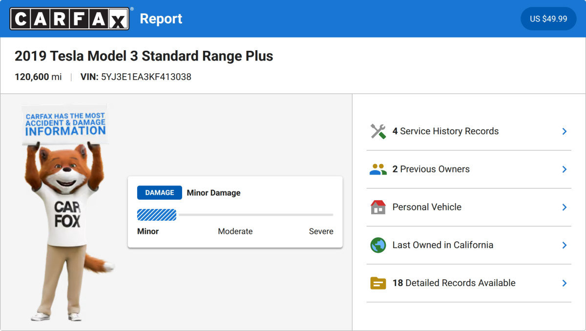 Used 2019 Tesla Model 3 Standard Range Plus RWD image 4