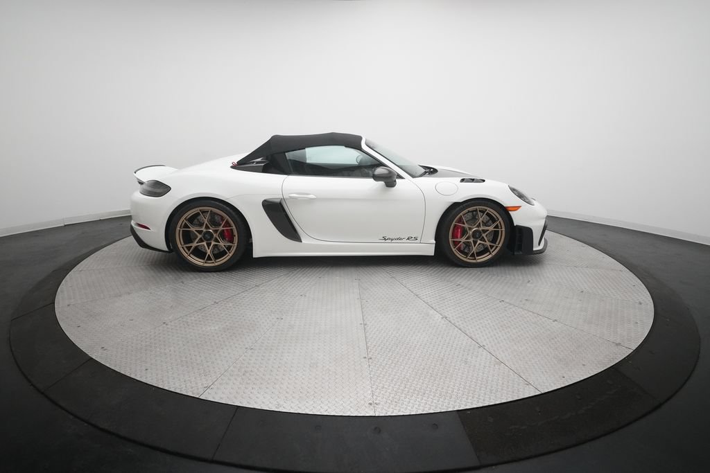 Certified 2025 Porsche 718 Boxster Spyder RS RWD image 4