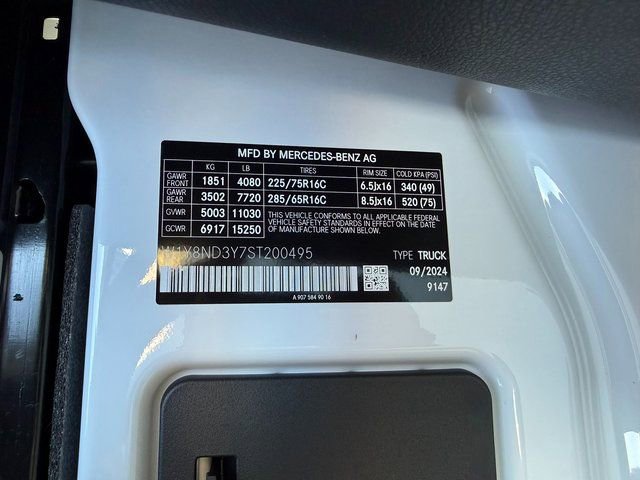 New 2025 Mercedes-Benz Sprinter 3500 image 28