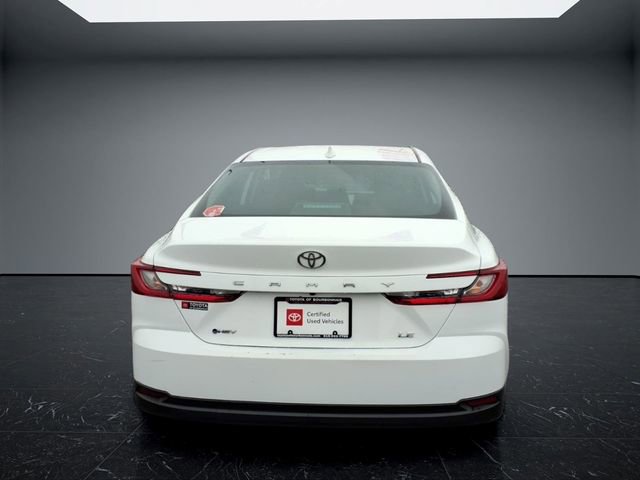 Certified 2025 Toyota Camry LE FWD image 4