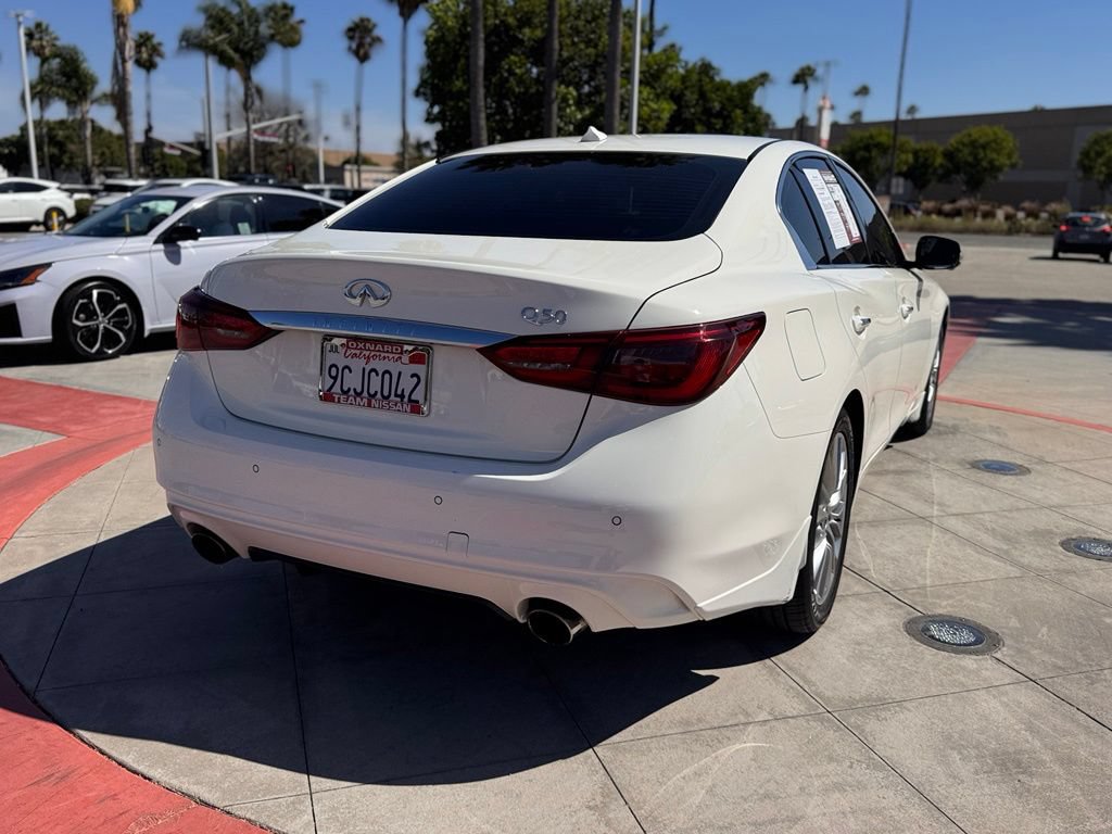 Used 2022 INFINITI Q50 Luxe w/ Cargo Package RWD image 8