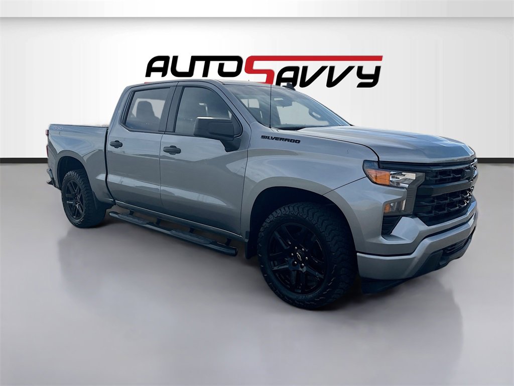 Used 2023 Chevrolet Silverado 1500 Custom w/ LPO, Dark Essentials Package