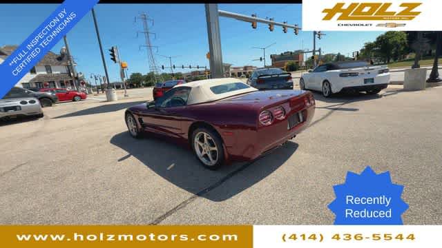 Used 2003 Chevrolet Corvette Convertible w/ Preferred Equipment Group1 RWD image 7