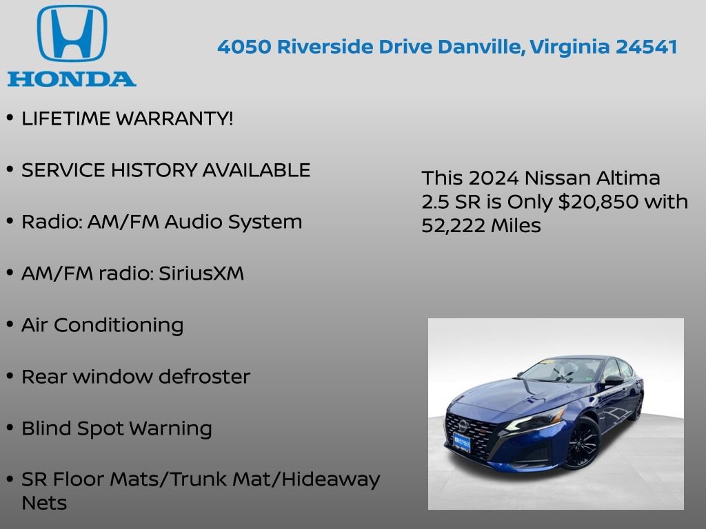Used 2024 Nissan Altima 2.5 SR image 12