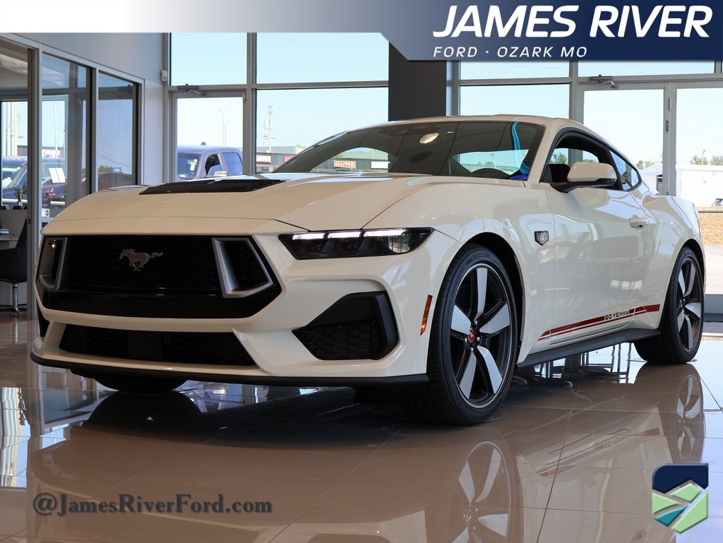 New 2025 Ford Mustang GT Premium w/ 60th Anniversary Package